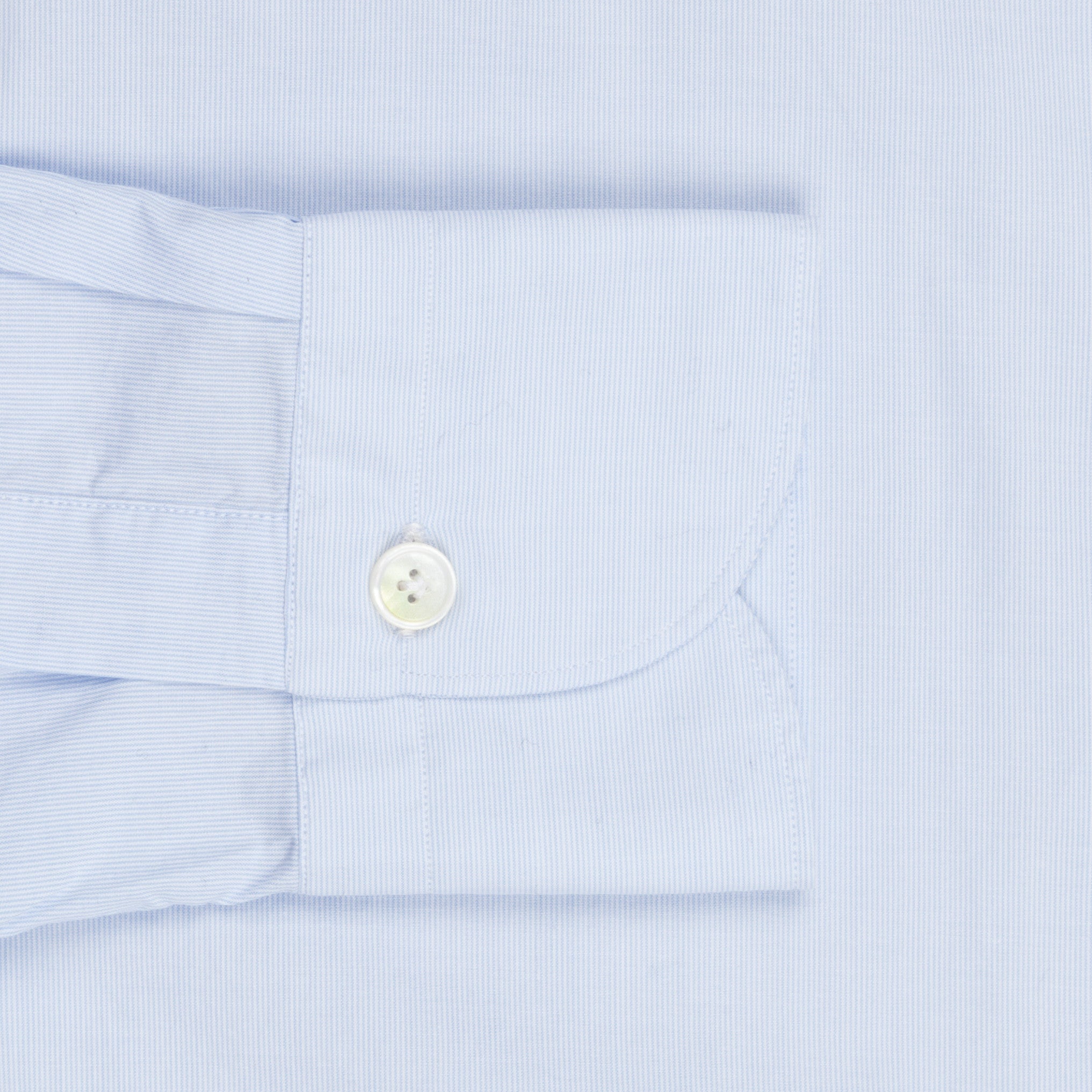 Finamore Seattle shirt hairline blue