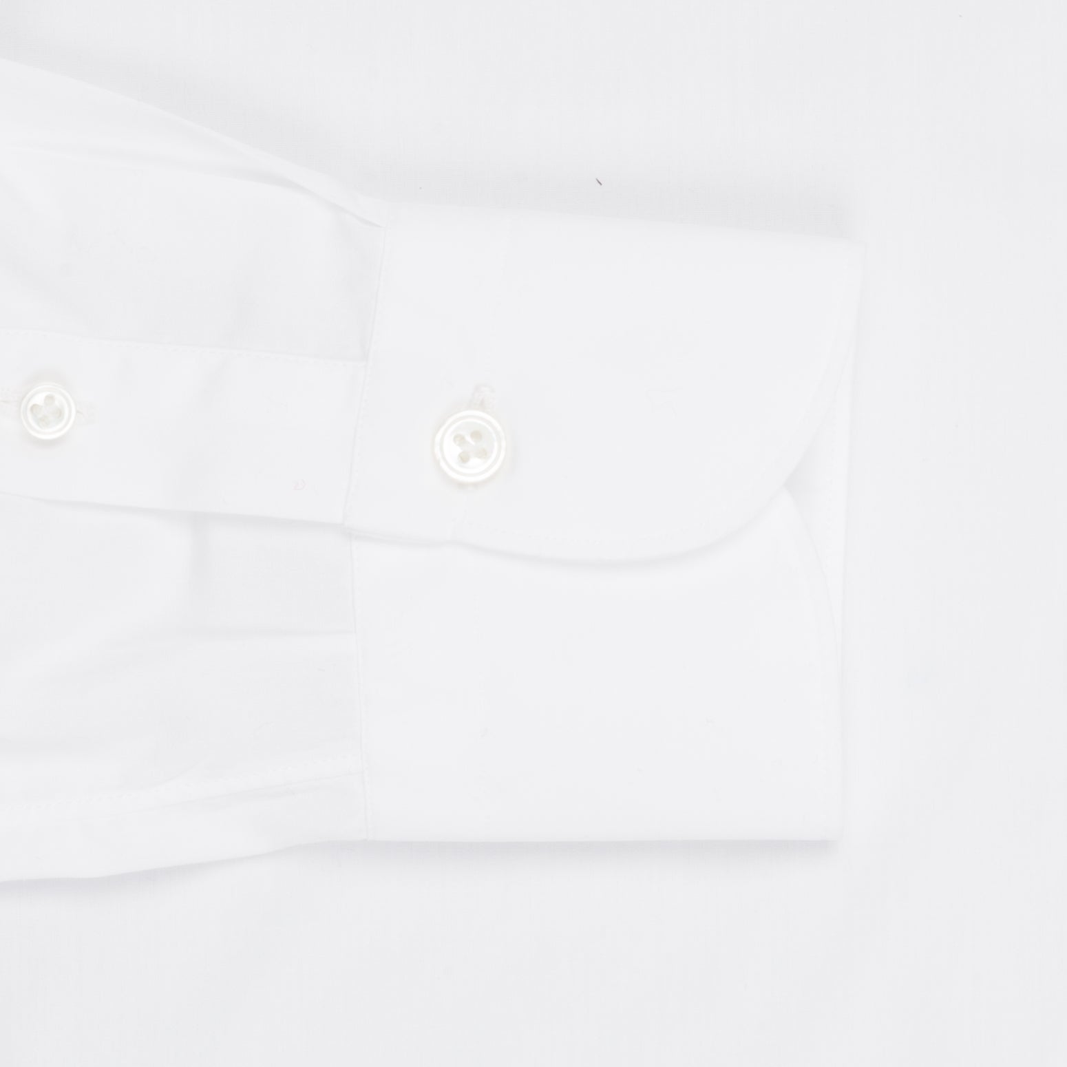 Finamore &#39;Traveller&#39; shirt Milano fit Collar Eduardo Alumo White poplin