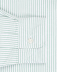 Gitman Vintage oxford button down shirt green striped