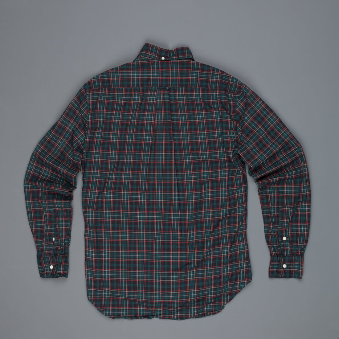Gitman Vintage Button Down bottle tartan