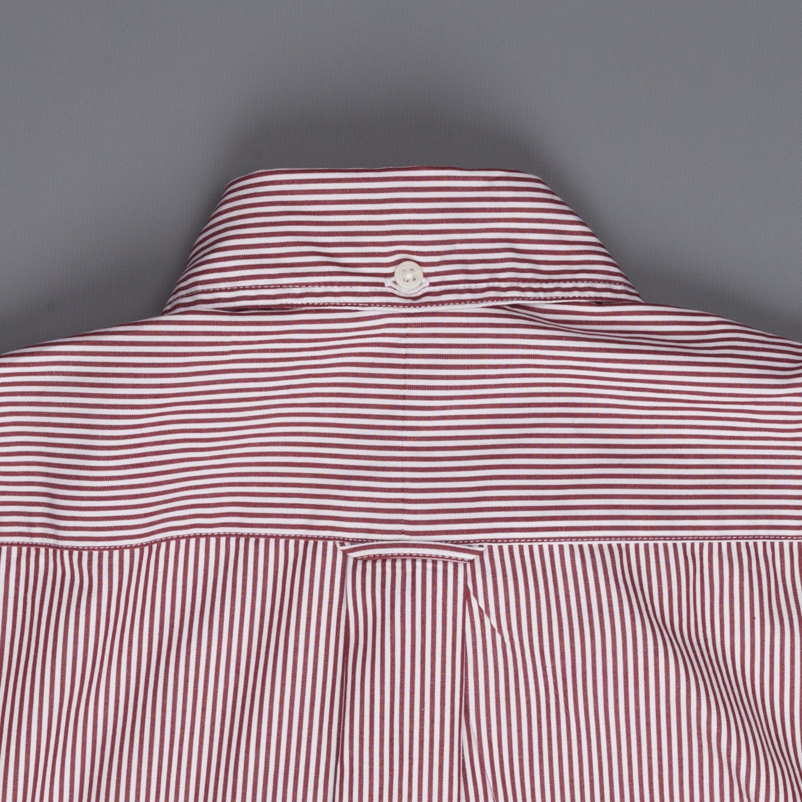 Gitman Vintage Button-Down Shirt Bordeaux Striped