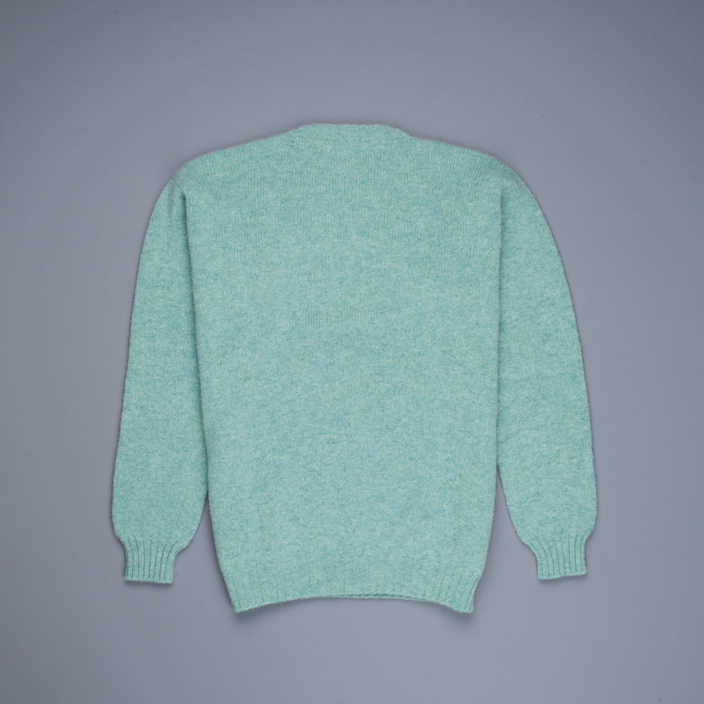 Laurence J. Smith Super Soft Seamless Crew Neck Pullover Fauna
