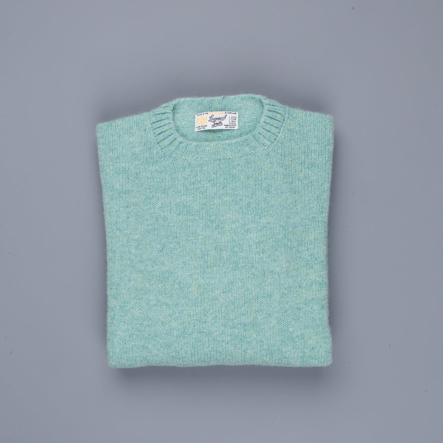 Laurence J. Smith Super Soft Seamless Crew Neck Pullover Fauna