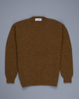 Laurence J. Smith Super Soft Seamless Crew Neck Pullover Dark Olive