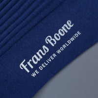 Frans Boone X Pantherella Vale Socks 100% Fil d'Ecosse / Cotton lisle Ocean