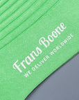 Frans Boone X Pantherella Vale Socks 100% Fil d'Ecosse / Cotton lisle Bright lime