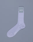 Frans Boone X Pantherella Vale Socks 100% Fil d'Ecosse / Cotton lisle Pale Lilac