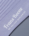 Frans Boone X Pantherella Vale Socks 100% Fil d'Ecosse / Cotton lisle Pale Lilac