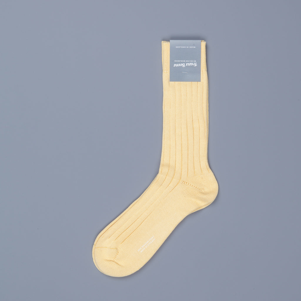 Frans Boone x Pantherella  Raynor socks Chamois