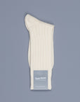 Frans Boone x Pantherella Raynor socks Cream
