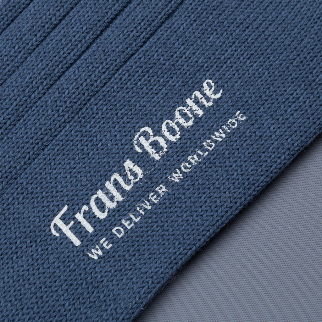 Frans Boone x Pantherella Raynor socks Slate Blue