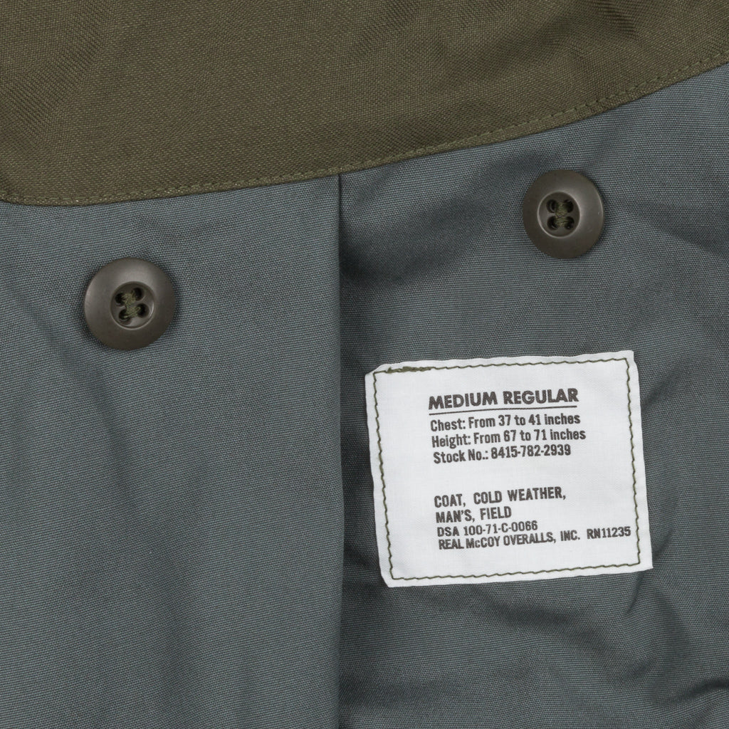 The Real McCoy&#39;s M-65 field jacket