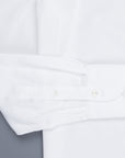 Finamore Napoli Shirt Ustica Collar Giro Inghlese White