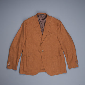 Caruso Aida Jacket Loro Piana Summertime wool Arancione