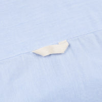 Finamore Tokyo Shirt Collo Lucio Original Chambray Blu Chiaro