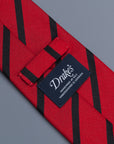 Drakes super repp Regimental tie Sommerville College