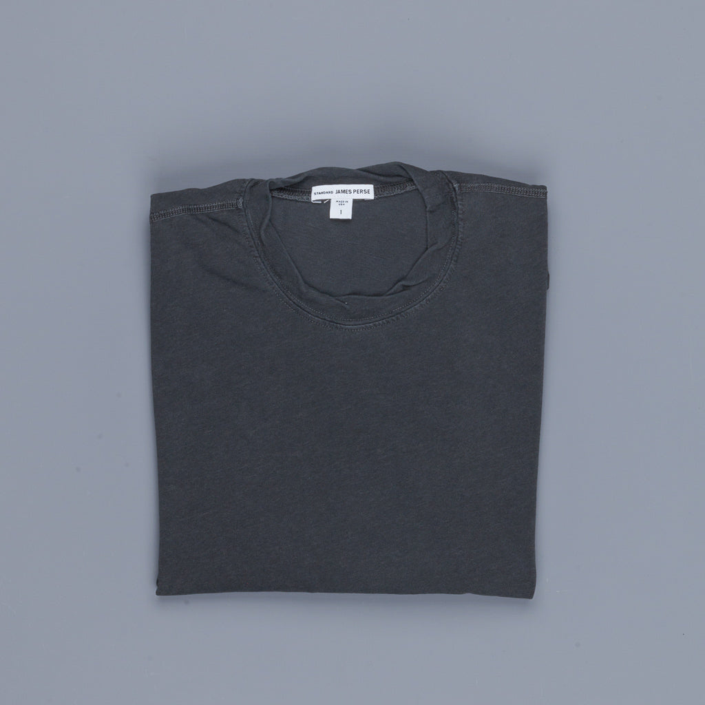 James Perse Dry Touch Jersey L/S Crew Neck Magma