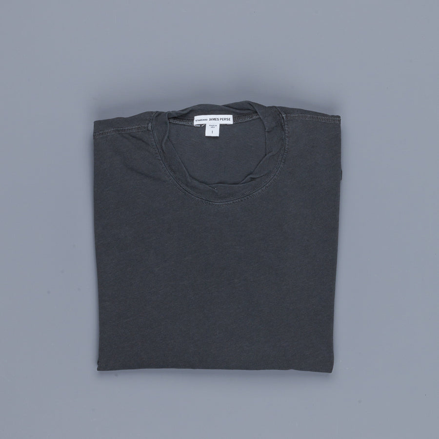 James Perse Dry Touch Jersey L/S Crew Neck Magma