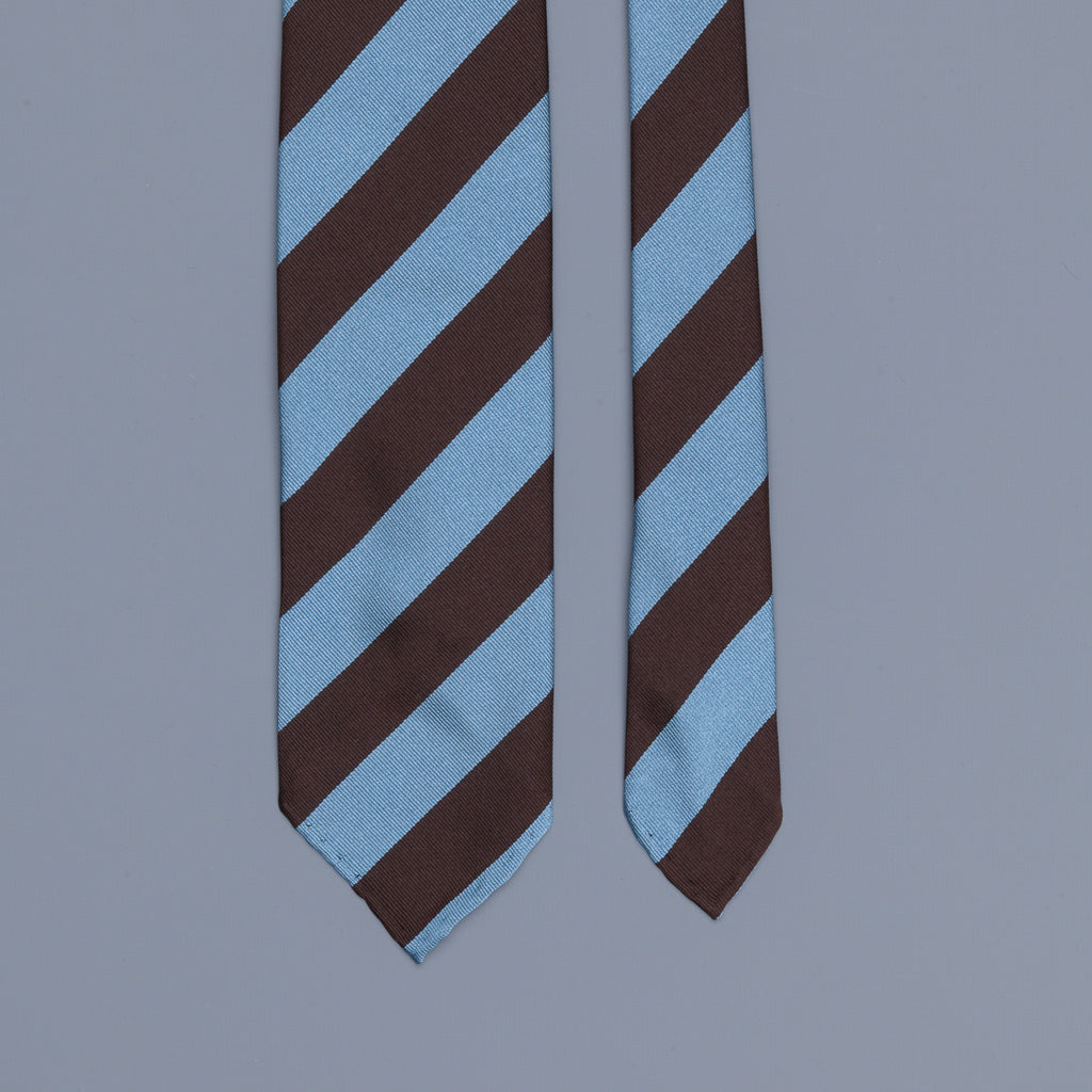 Drakes super repp Regimental tie 3rd Carabiniers Prince of Wales