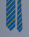 Drakes super repp Regimental tie Cambridge Old Salopian