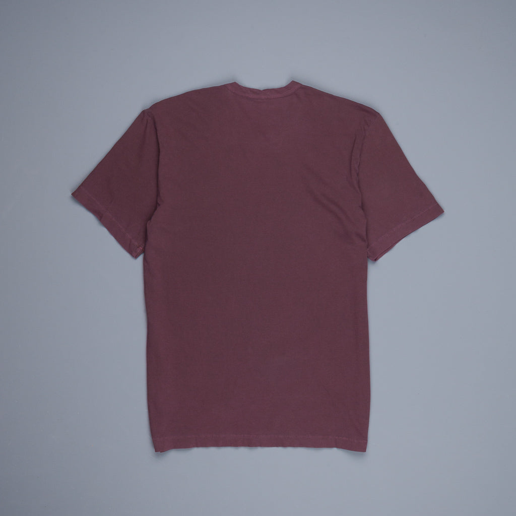 James Perse V Neck Tee Aubergine