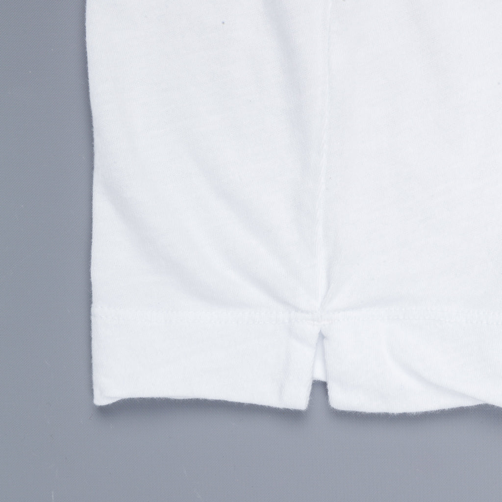 James Perse Dry Touch Jersey Polo White