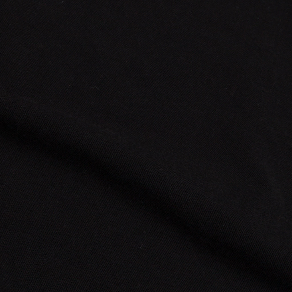 James Perse Dry Touch Jersey L/S Crew Neck Black
