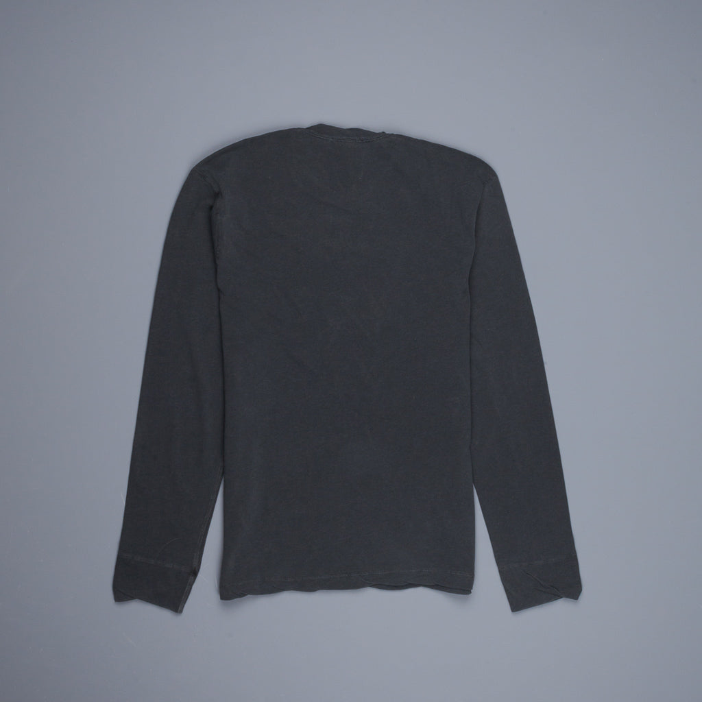 James Perse Dry Touch Jersey L/S Crew Neck Magma