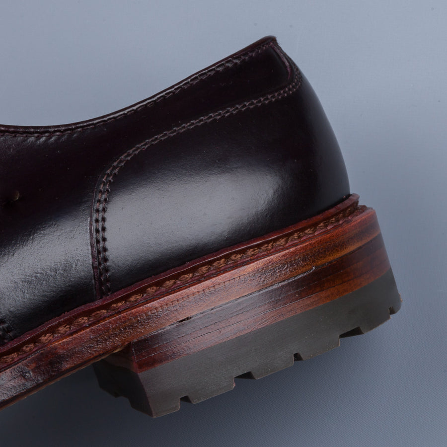 Alden Norwegian Split Toe Blucher on Commando Sole #8 cordovan