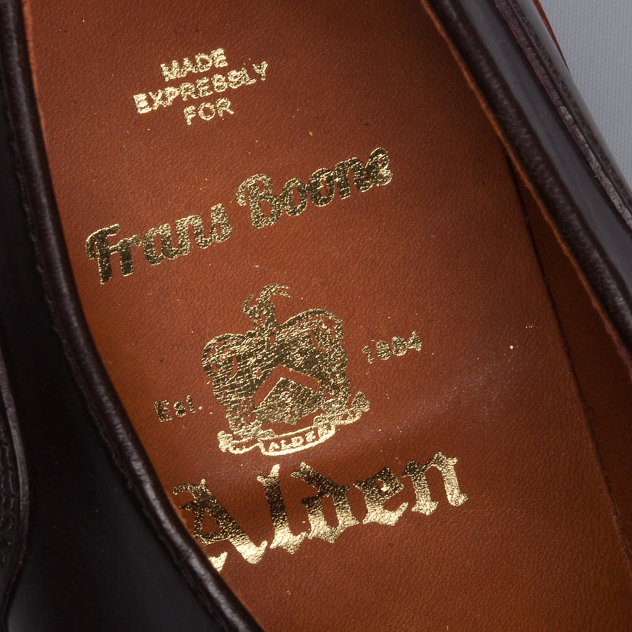 Alden Norwegian Split Toe Blucher on Commando Sole #8 cordovan