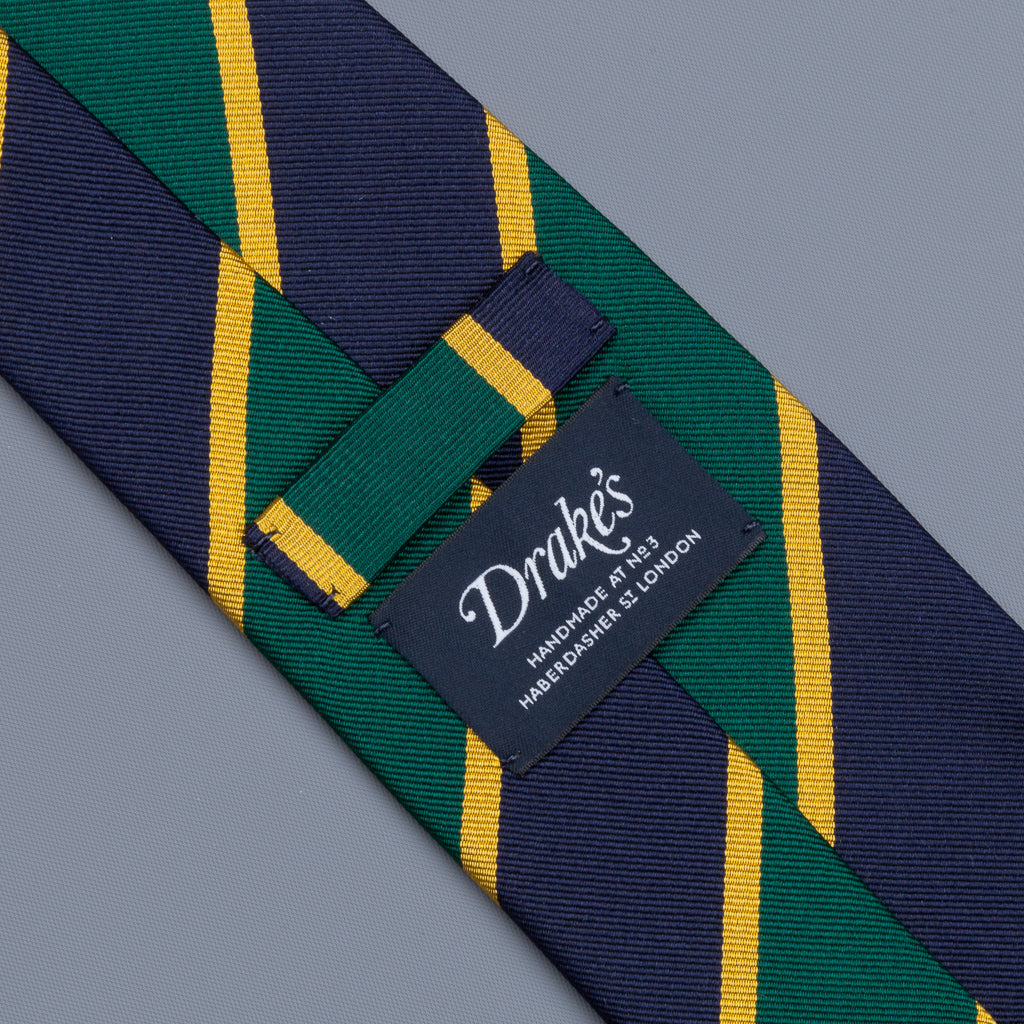 Drake&#39;s super repp Regimental tie Old Waverly