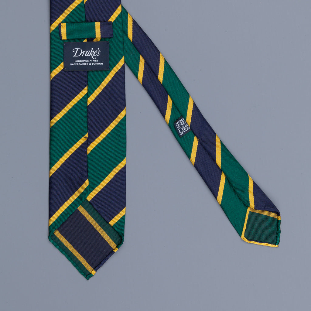Drake&#39;s super repp Regimental tie Old Waverly