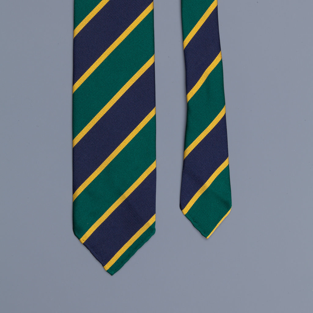 Drake&#39;s super repp Regimental tie Old Waverly