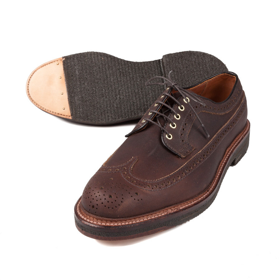 Alden Dark brown Kudu longwings on crepe