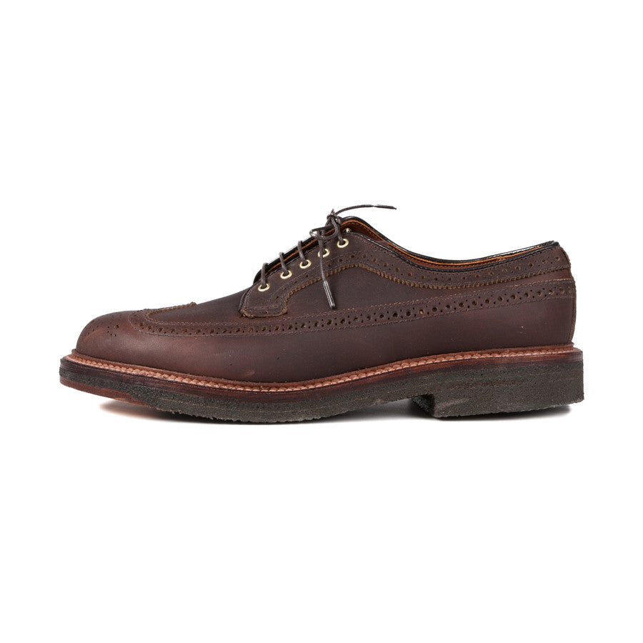 Alden Dark brown Kudu longwings on crepe