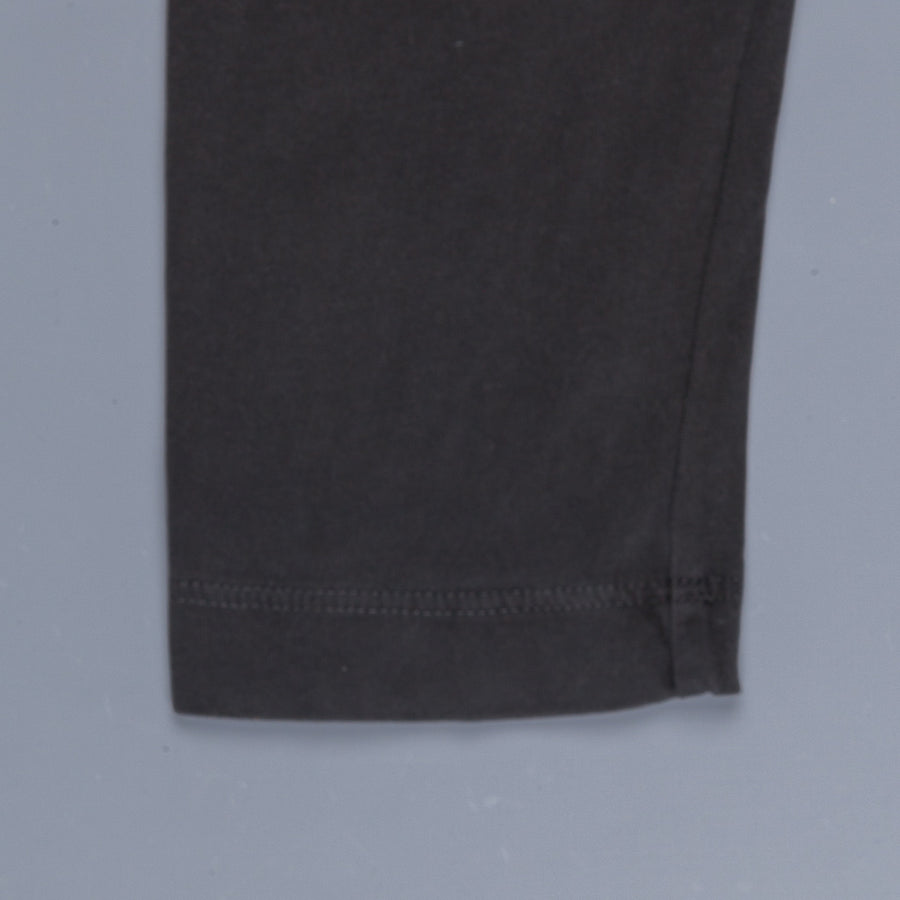 James Perse L/S Crew Neck Pocket Tee Suede Jersey Carbon