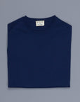 William Lockie x Frans Boone 30 gauge Loro Piana Merino's Crew Neck American Navy