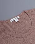 James Perse Pocket Tee Maroon Melange