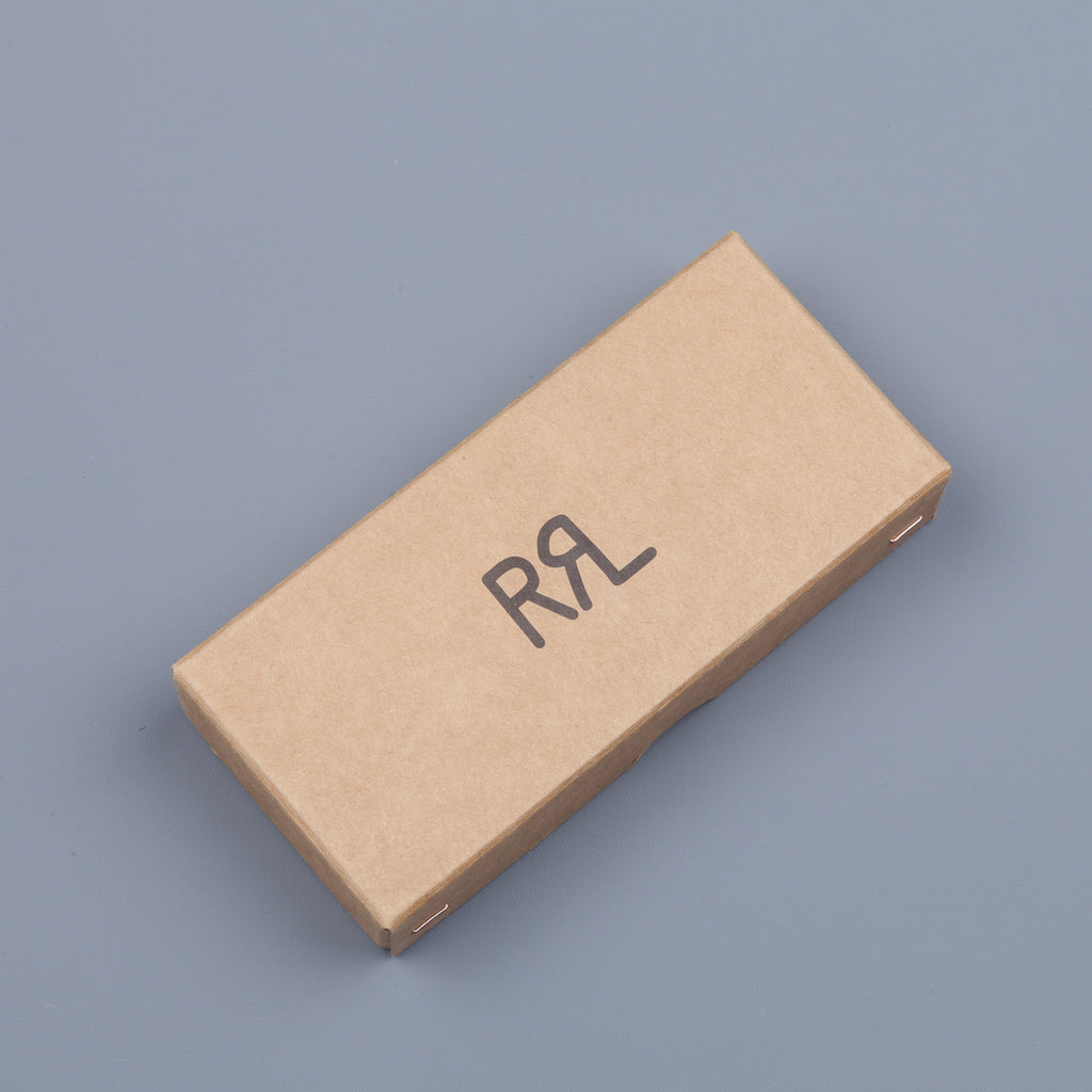 RRL Eyeglasses Case Traveler Embossed Leather
