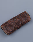 RRL Eyeglasses Case Traveler Embossed Leather