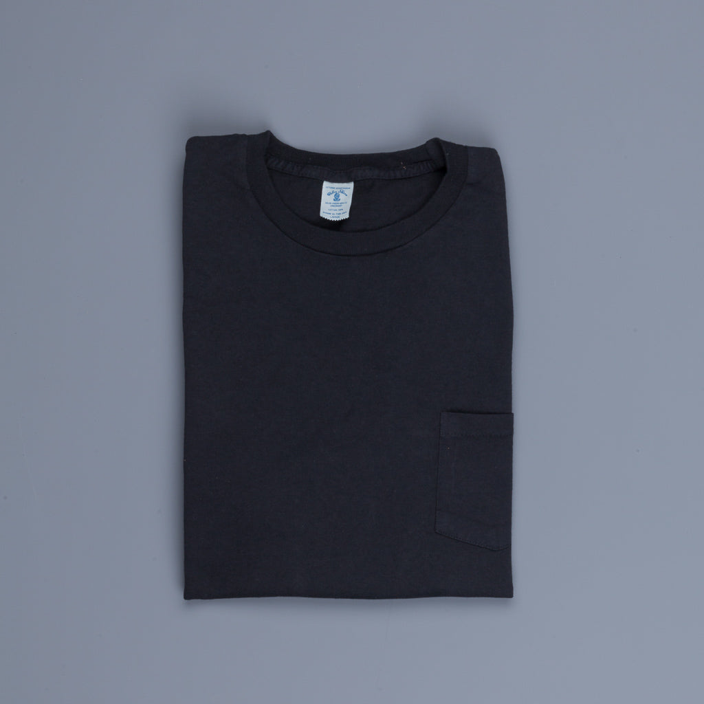 Velva Sheen Longsleeve Pocket T-Shirt Black