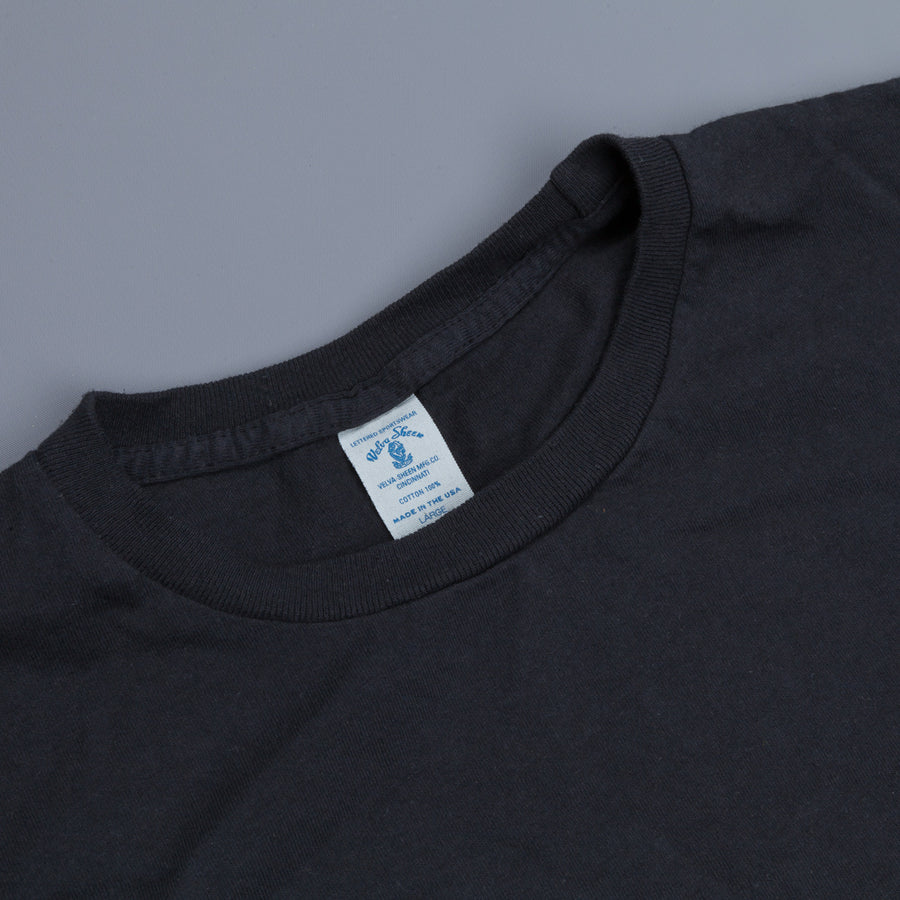 Velva Sheen Longsleeve Pocket T-Shirt Black