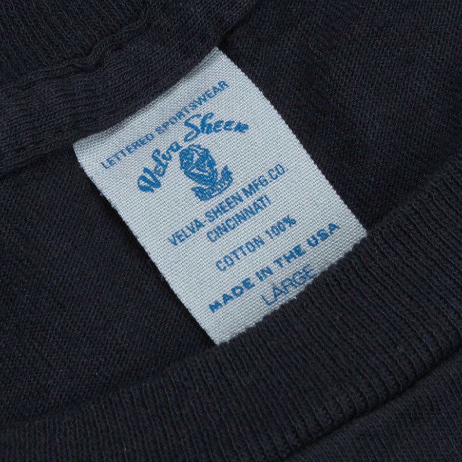 Velva Sheen Longsleeve Pocket T-Shirt Black