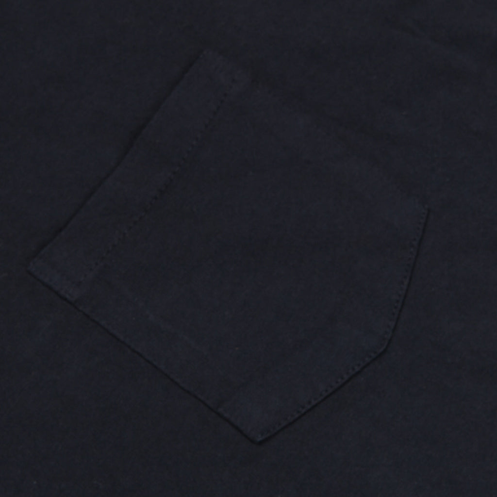 Velva Sheen Longsleeve Pocket T-Shirt Black
