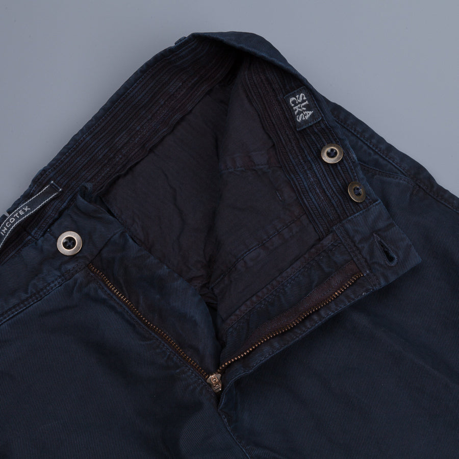 Incotex Model 103 Skinfit Chino's "Tricochino" Blu