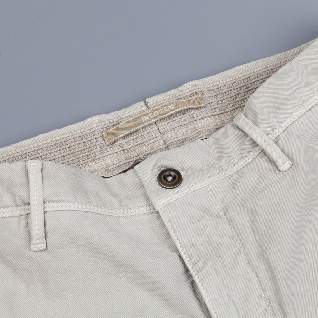 Incotex Model 103 Skinfit Chino's "Tricochino" Grigio Chiaro