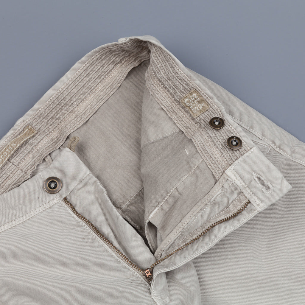 Incotex Model 103 Skinfit Chino's "Tricochino" Grigio Chiaro