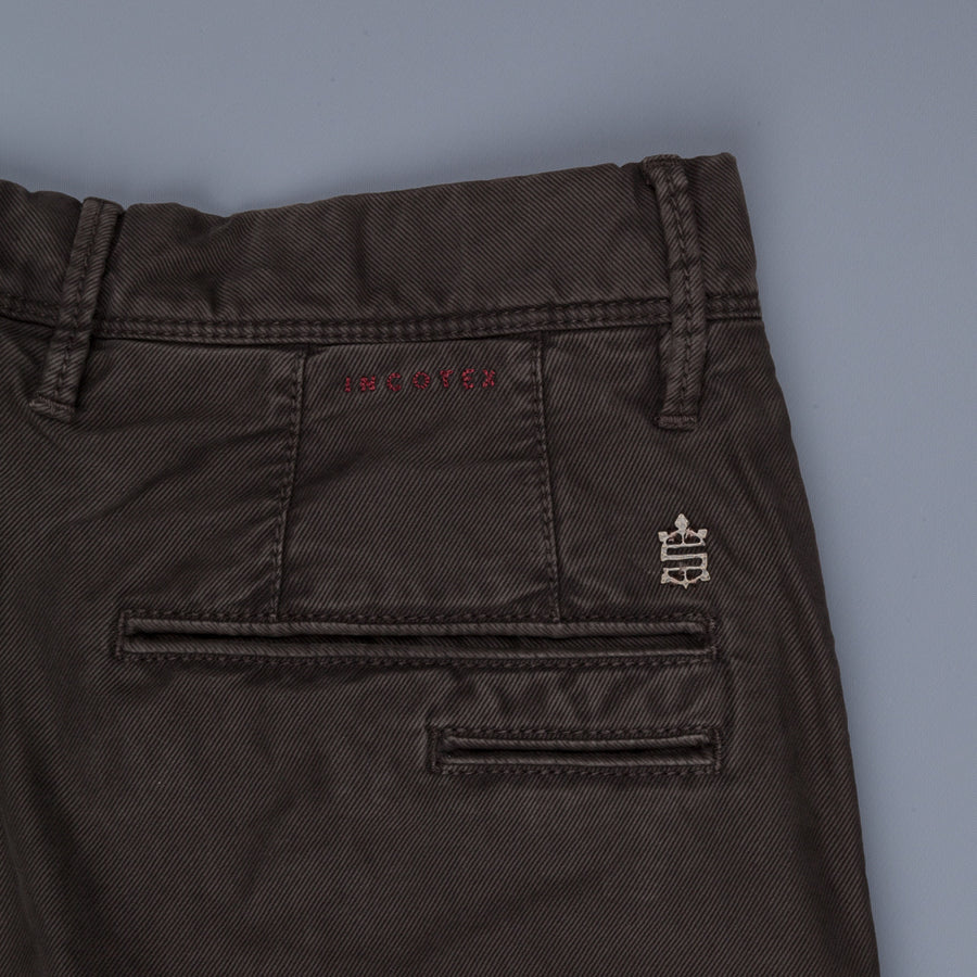 Incotex Model 103 Skinfit Chino's "Tricochino" Bruciato