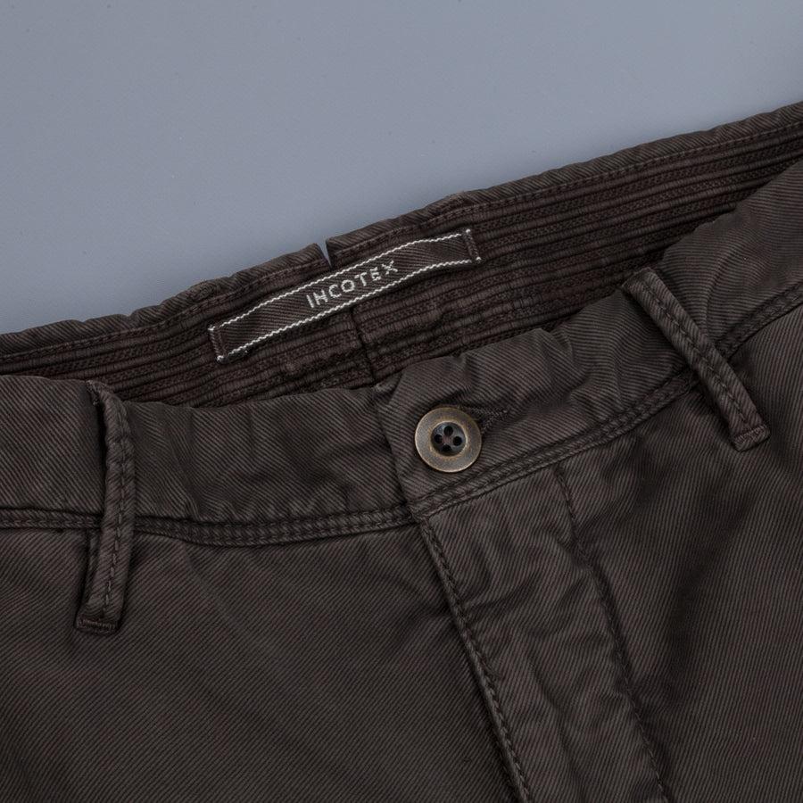 Incotex Model 103 Skinfit Chino's "Tricochino" Bruciato