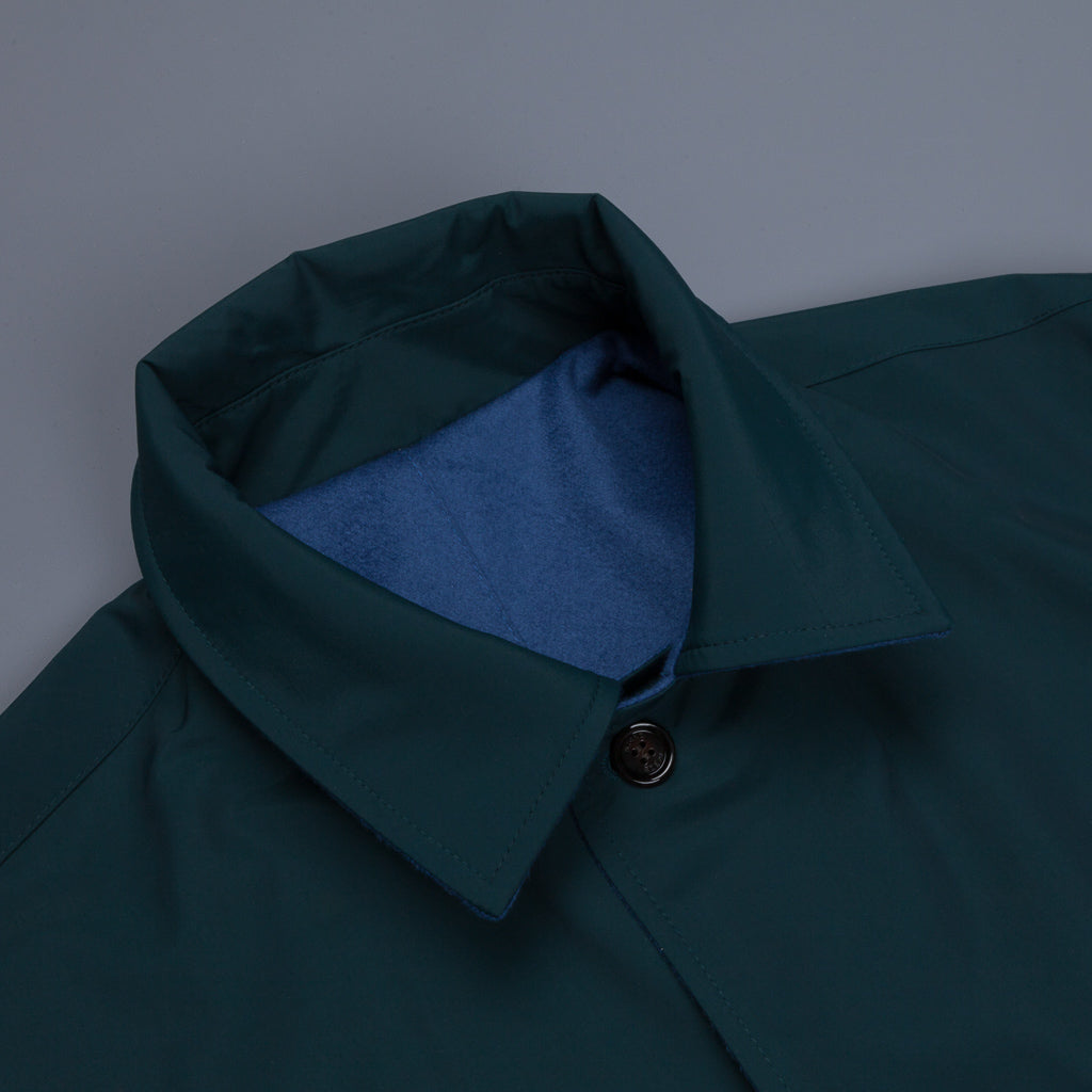 Kired Peak Reversible Coat Zaffiro Blu - Holly Verde